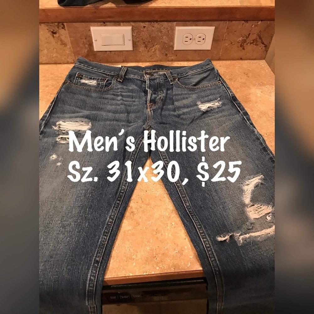 Mens hollister jeans
